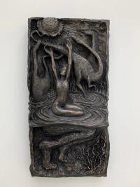 Eclipse, 2019, Cast bronze, 114 × 60 × 10 cm (undefined), Jean-Marie Appriou, Le Consortium, Dijon