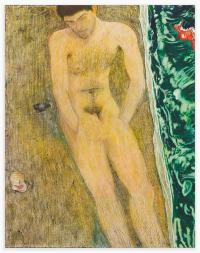 Broke nudist with ear shell (2024), Henry Curchod, Jan Kaps, Cologne