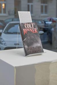 Vera Palme and Elif Saydam,
Colt Jonner
's Desecration of Descent, 2018 (undefined), Mark von Schlegell, Jan Kaps, Cologne