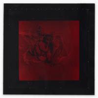 women, fire VIII (female slave dungeon, Elmina — red iteration) (2025), Akosua Viktoria Adu-Sanyah, Jan Kaps, Cologne