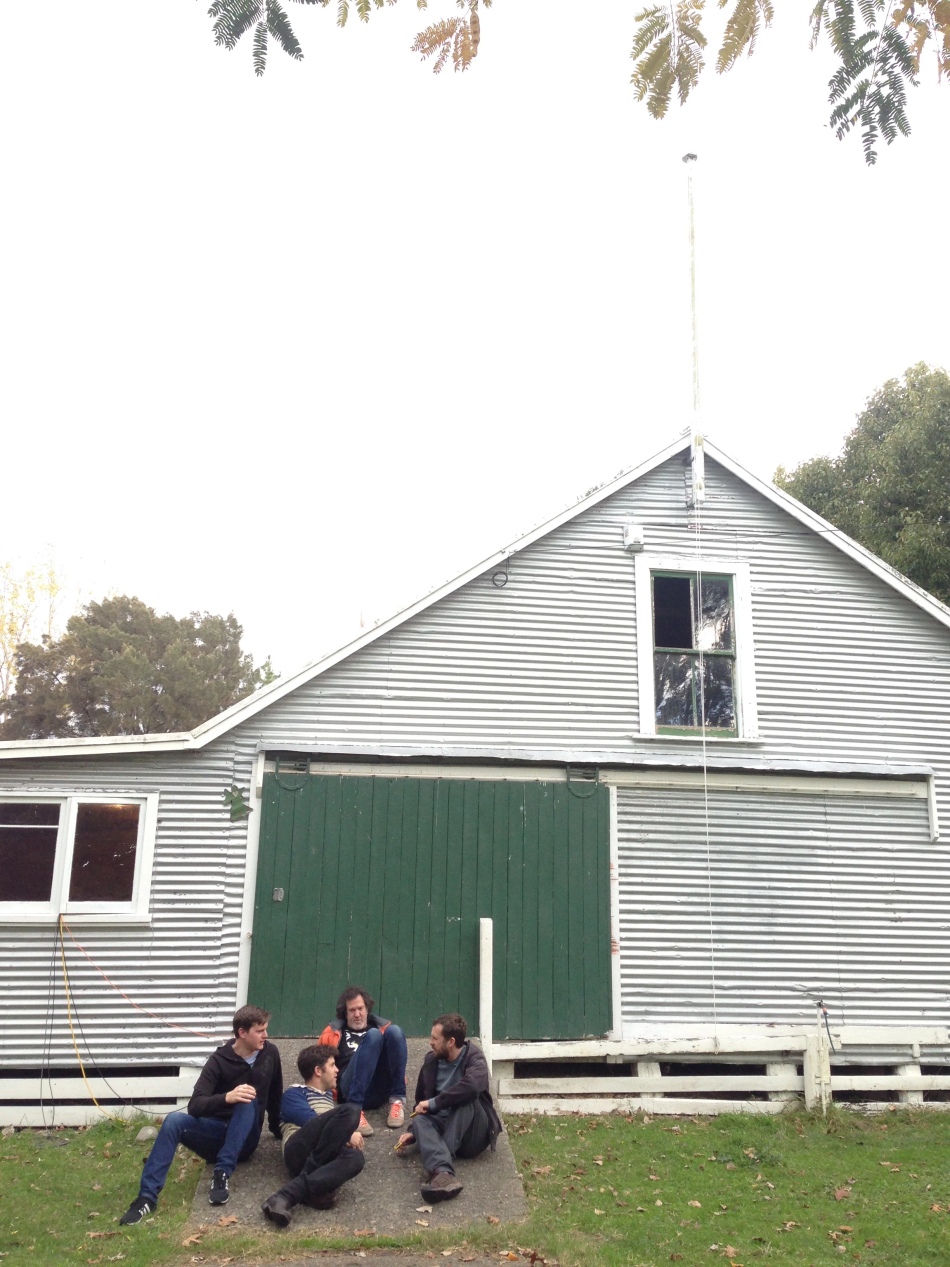 Recording Eb & Sparrow album Sun/Son 2015