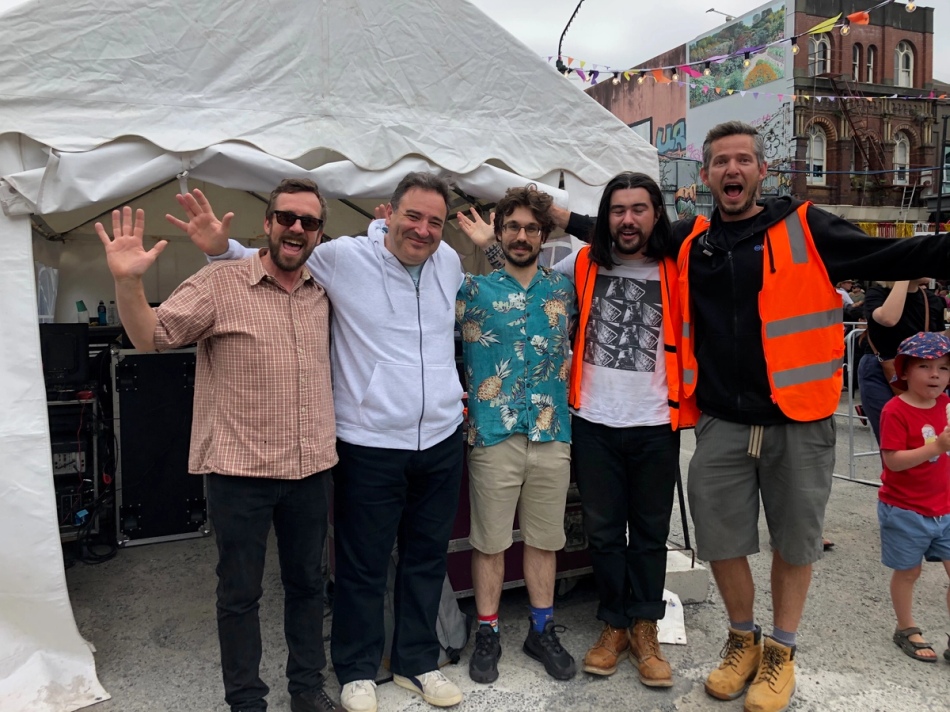 Cuba Sonic with John Psathas and the audio production team, Wellington NZ 2021