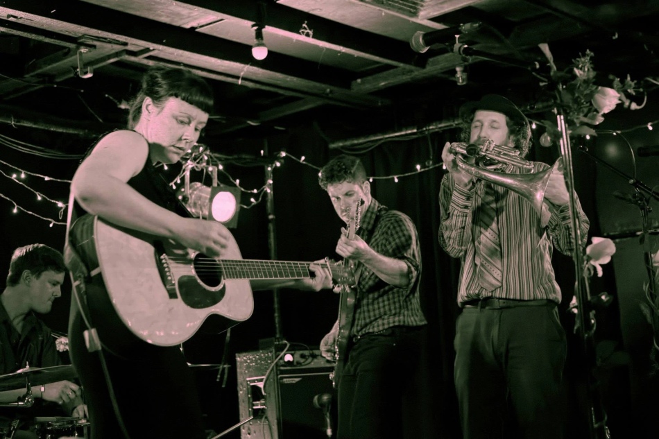 Eb & Sparrow. First album release gig. 2014