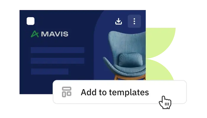 Custom templates feature