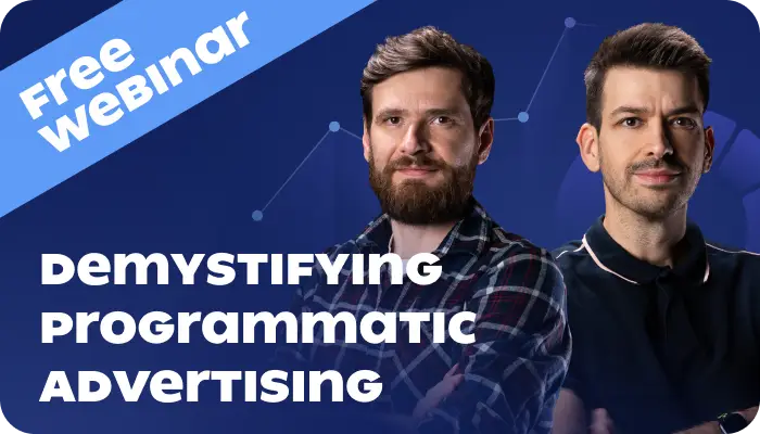 Programmatic Advertising webinar