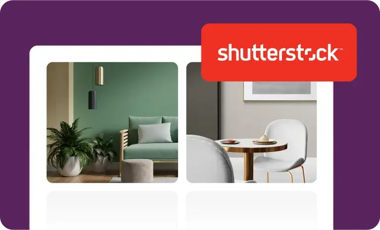 Shutterstock integration feature