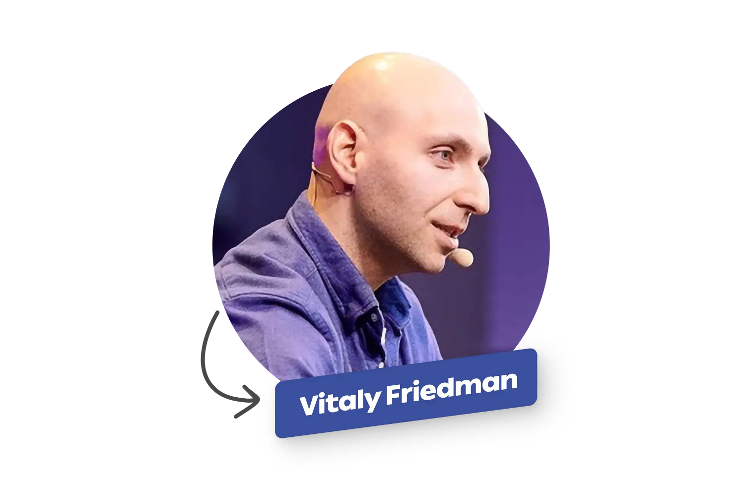 Portrait of Vitaly Friedman
