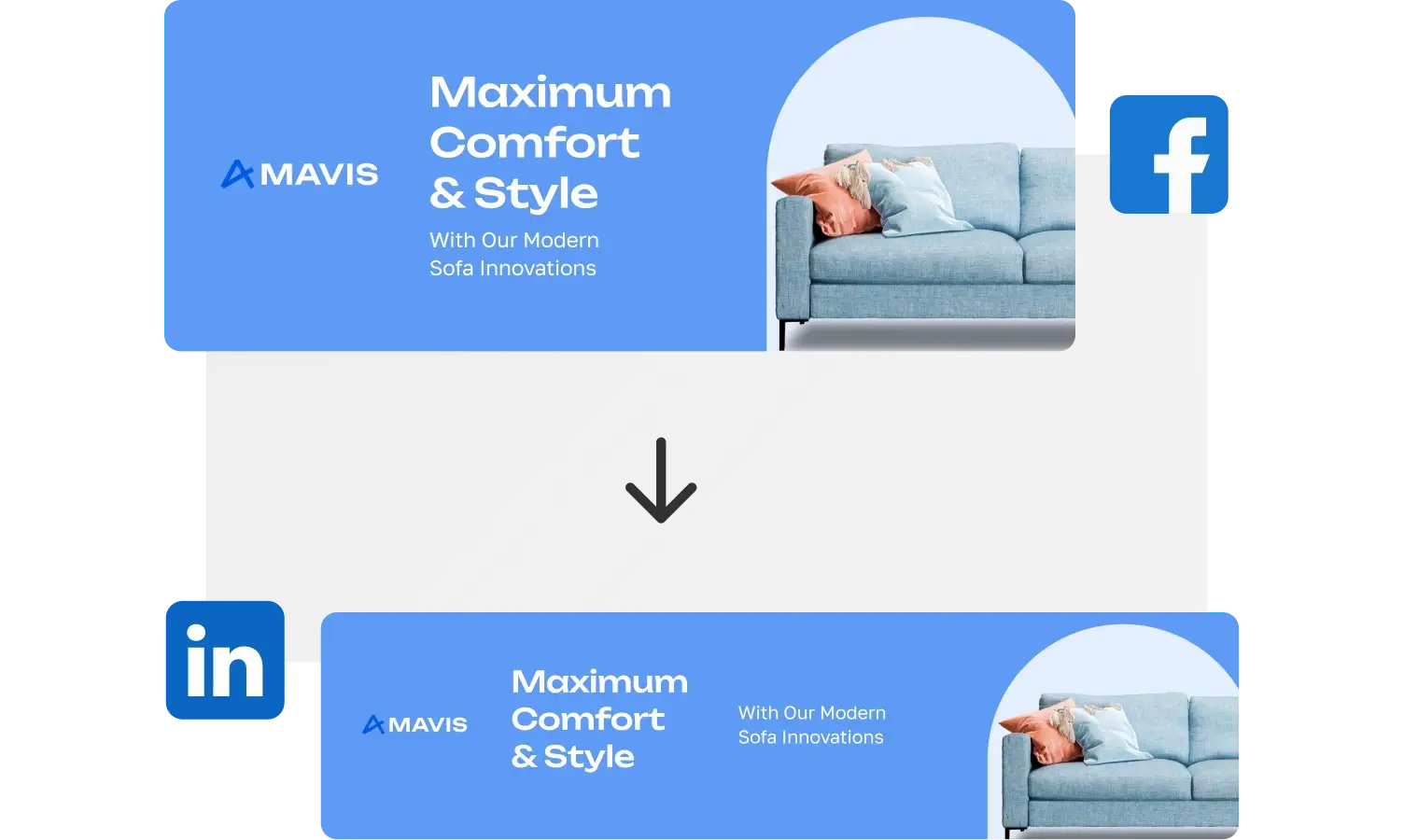 Save time with smart resizing and bulk editing