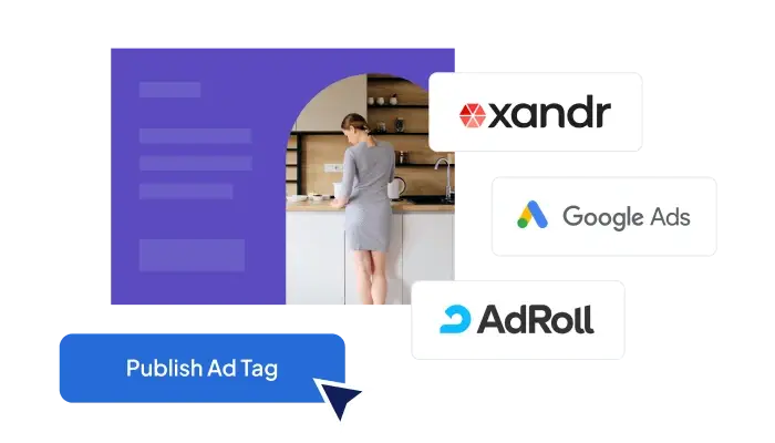 ad serving feature