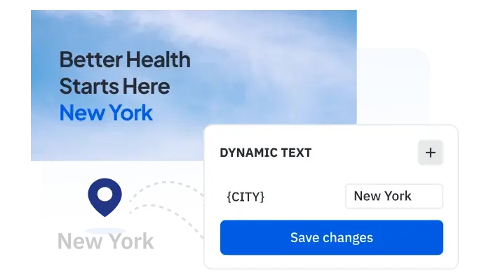 Localization feature