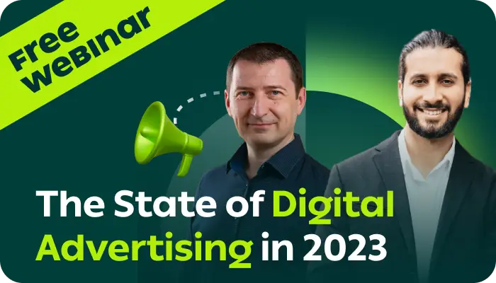 The state of Digital Advertising in 2023 webinar