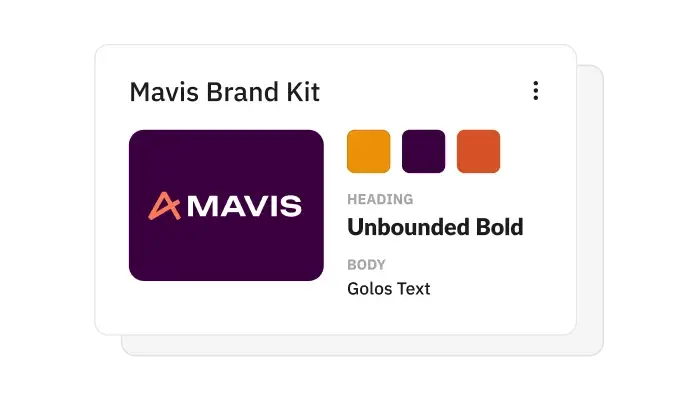 brand alignement feature 