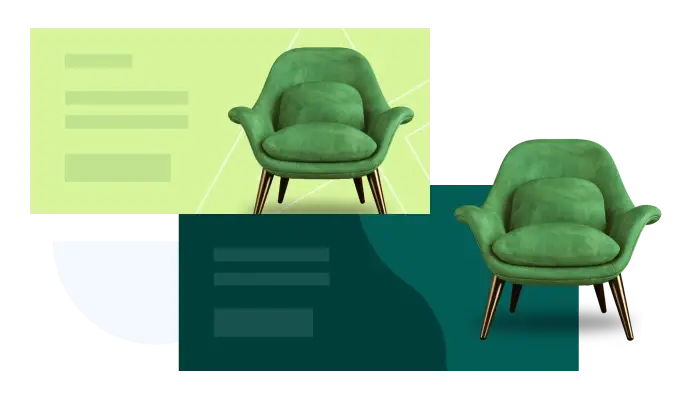 Background eraser feature