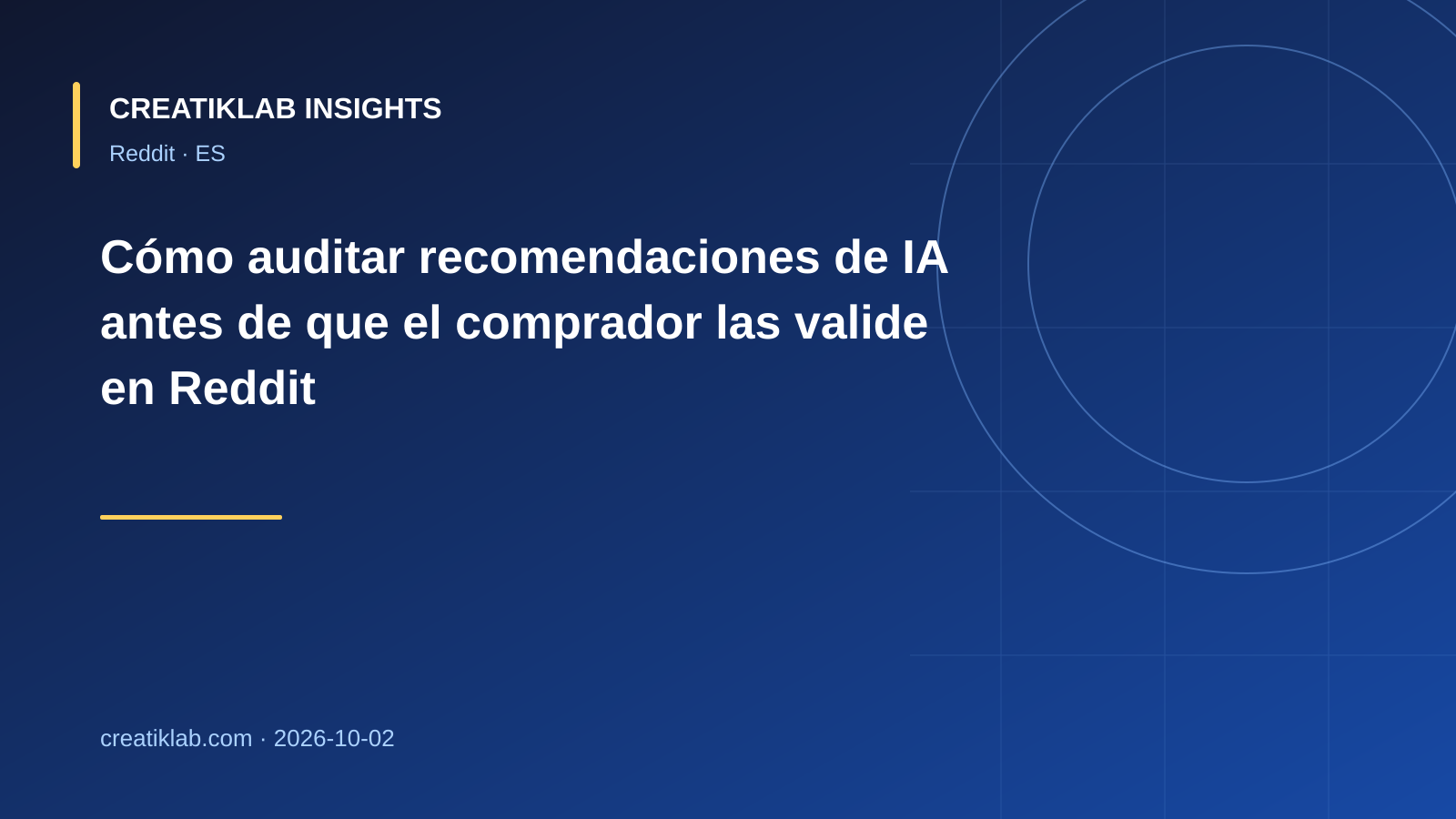 Equipo revisando recomendaciones de IA, conversaciones de Reddit y evidencias de una empresa