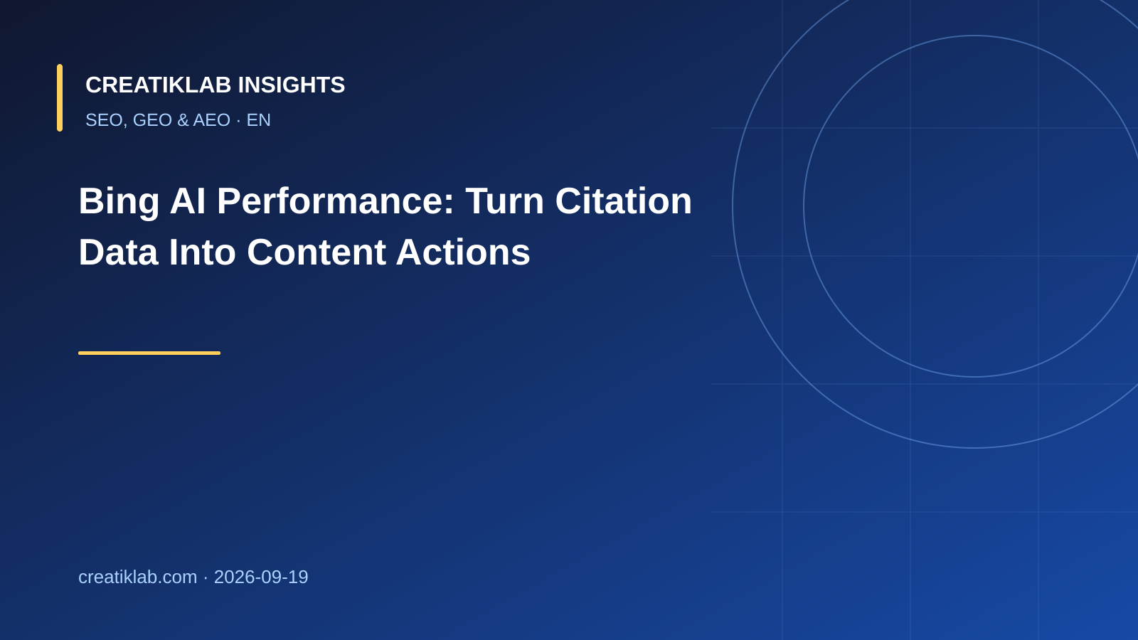 Editorial team reviewing Bing AI citation data and assigning evidence-led content updates