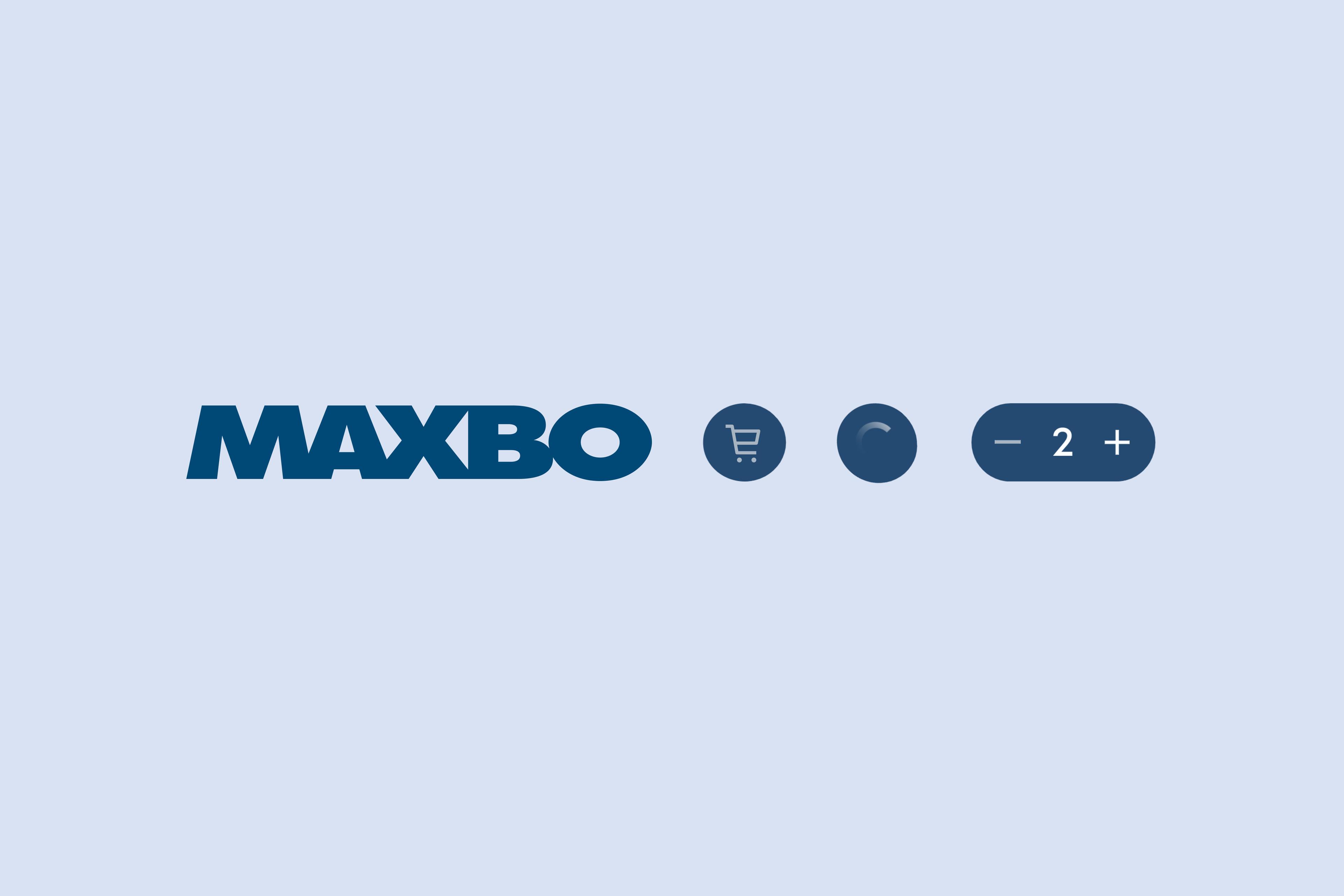 UI-element fra Maxbos designsystem