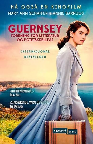 Guernsey forening for litteratur og potetskrellpai av Mary Ann Schaffer og Annie Barrows
