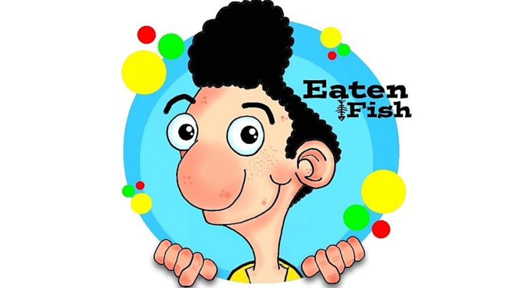 Ali Dorani / Eaten Fish, tegner fra Iran, kom til Stavanger fra Manus Island interneringsleir  i Australia. 