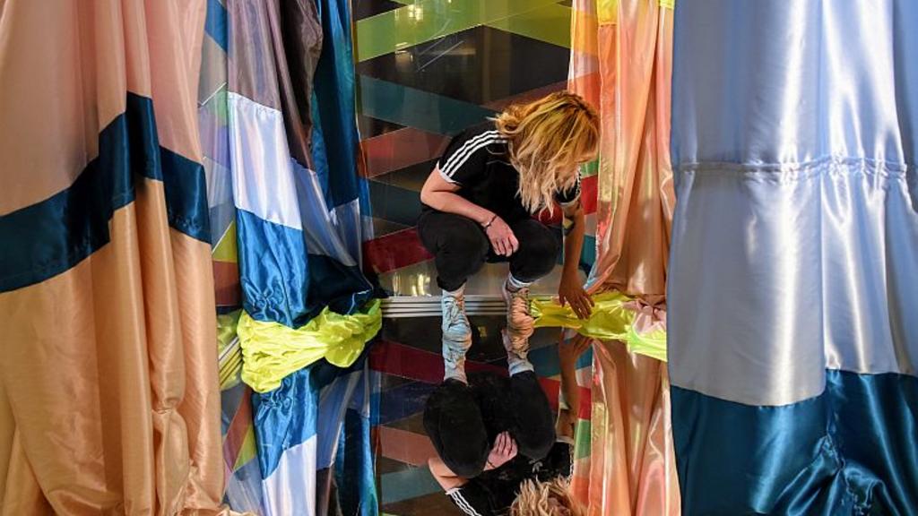 Elin Melberg med pop-up utstillingen Heredity på Sølvberget galleri 2018