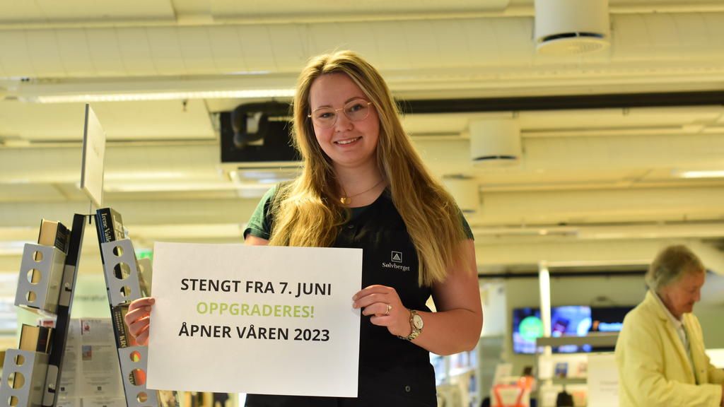 Rebekka Hennum på Madla bibliotek