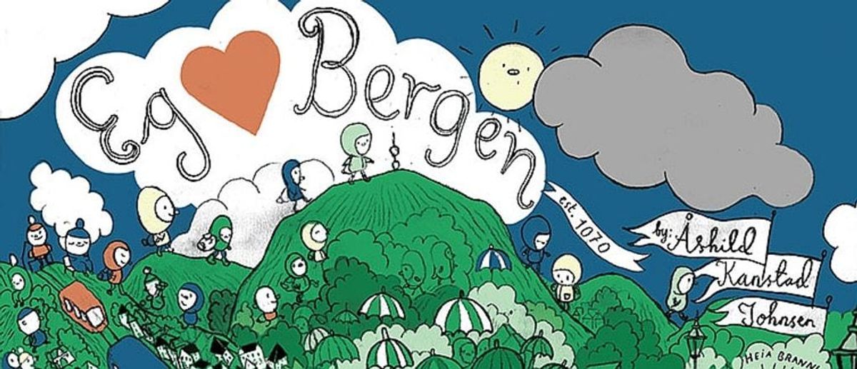 Eg elsker Bergen av Åshild Kanstad Johnsen