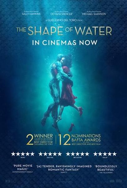 The shape of water filmplakat