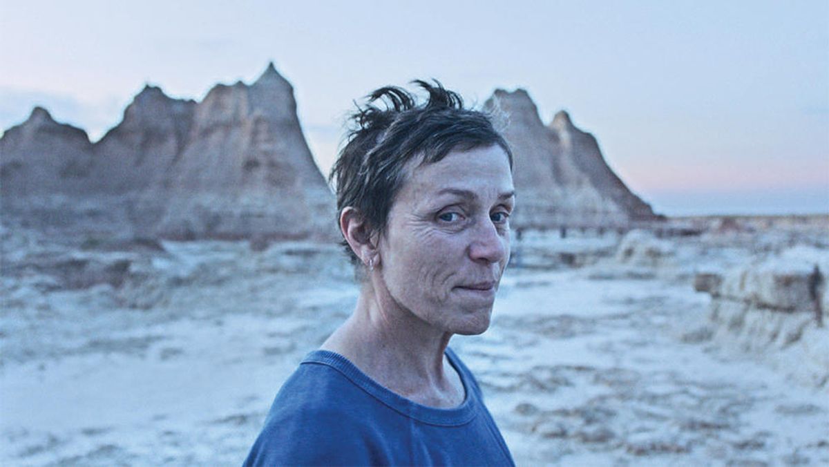 Frances McDormand i Nomadland