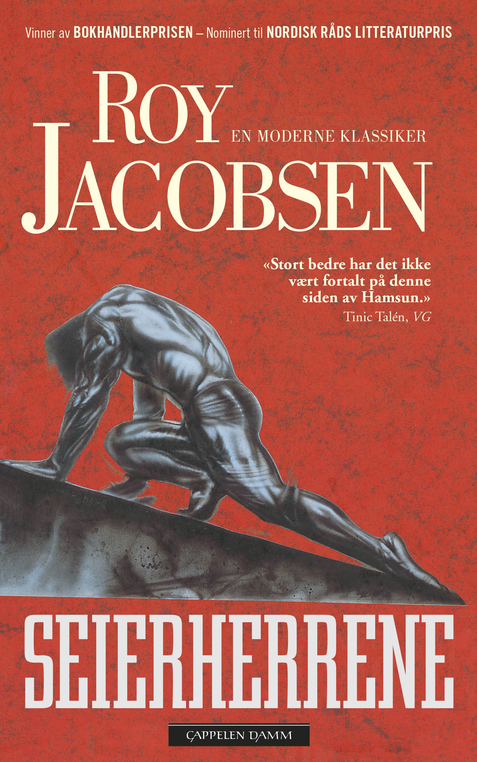 Seierherrene av Roy Jacobsen omslag