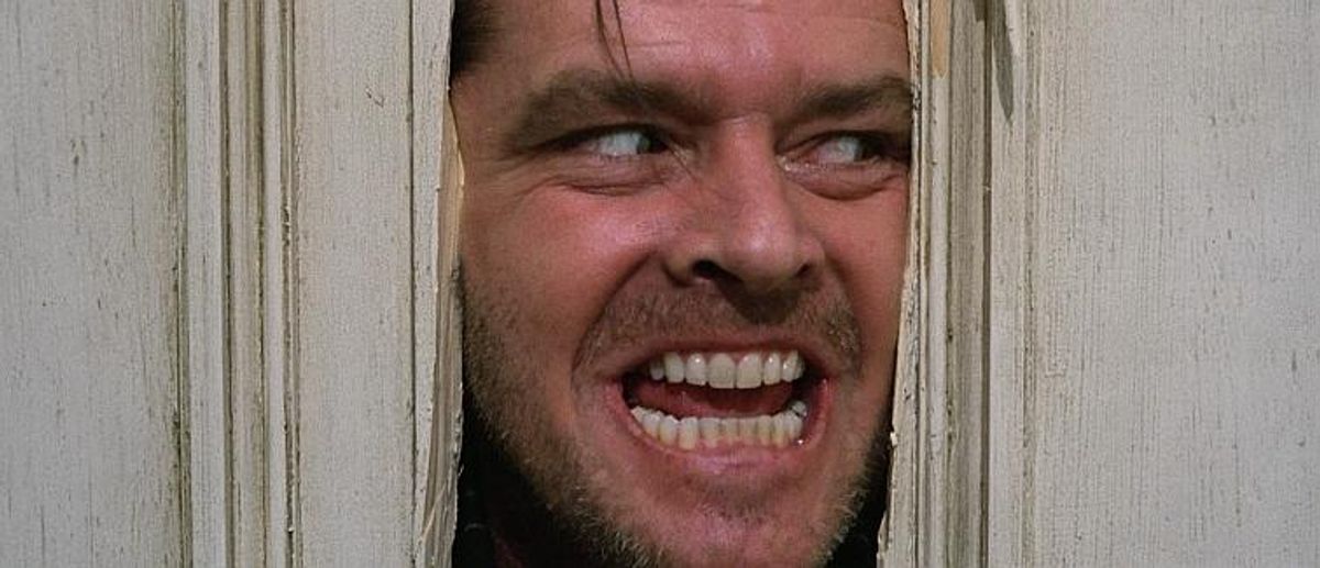 Jack Nicholson i Ondskapens hotell