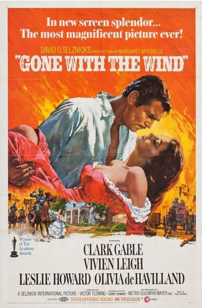 Gone with the wind Tatt av vinden filmplakat