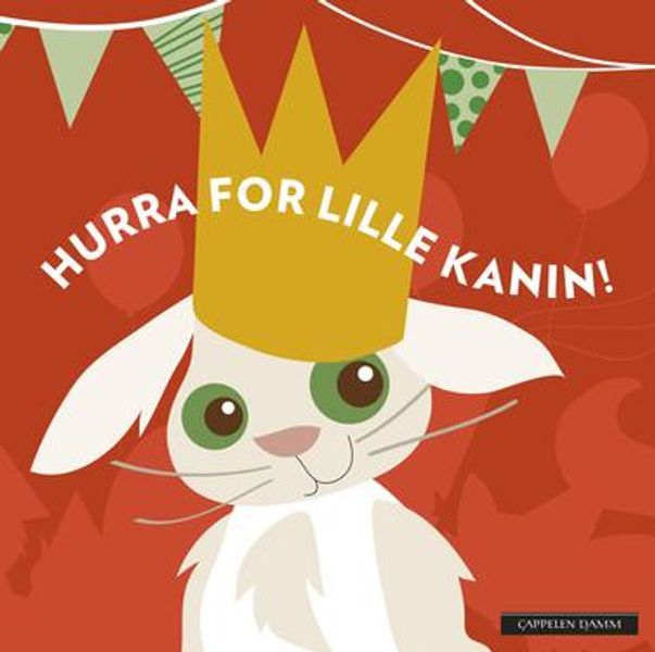 Boka hurra for lille kanin forside