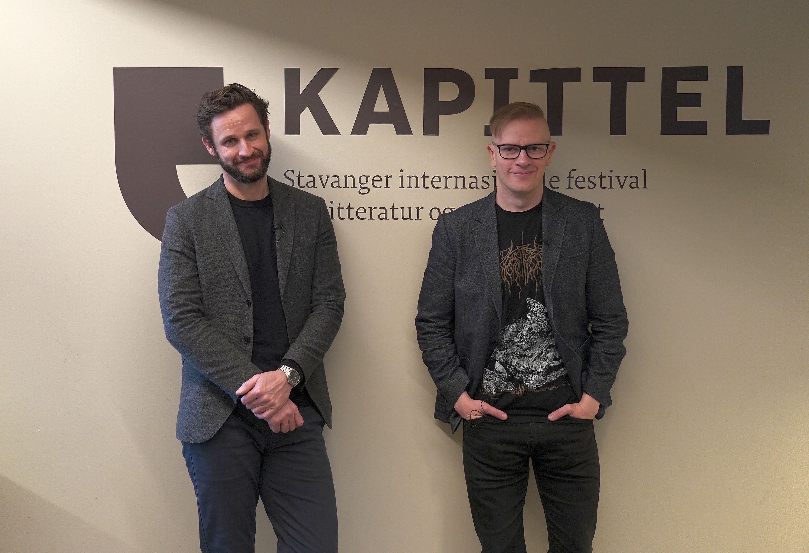 Birk Florian Fischer Magnussen og Sebastian Jazdzewski på Sølvberget