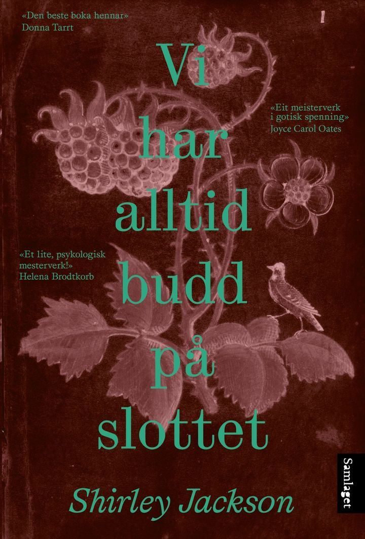Bilde frå framsida til Vi har alltid budd på slottet av Shirley Jackson