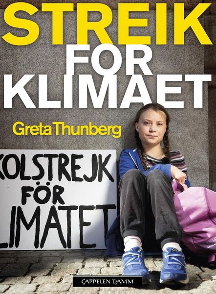 Forside av boka Streik for klimaet av Greta Thunberg
