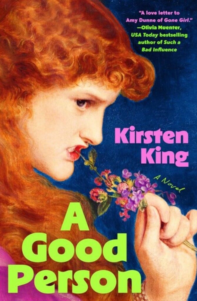 Bokcoveret til "A good person" av Kristen King
