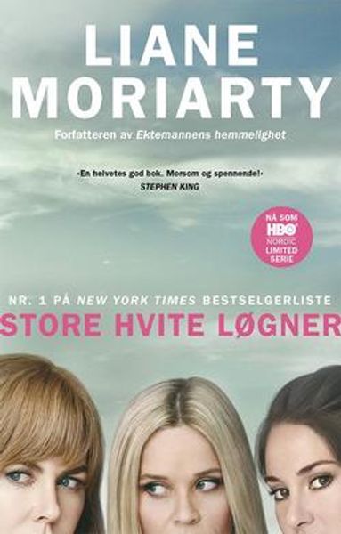 Store hvite løgner av Liane Moriarty bok