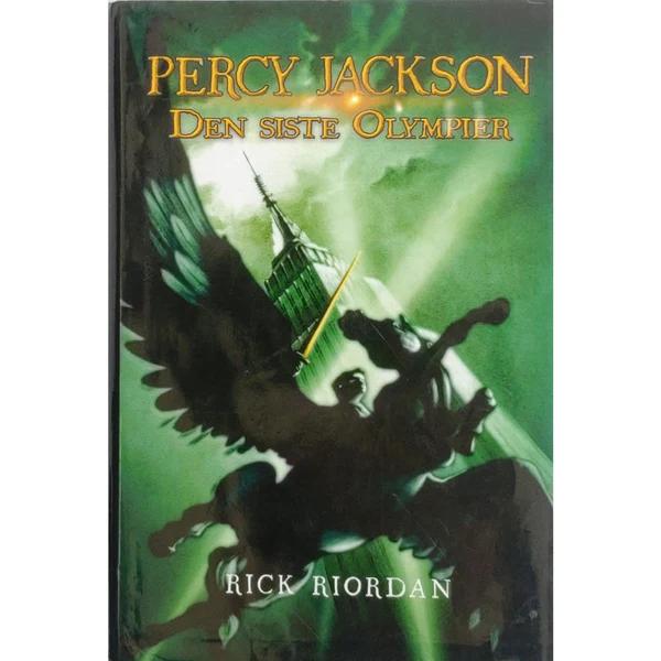 Percy Jackson den siste olympier bokforside