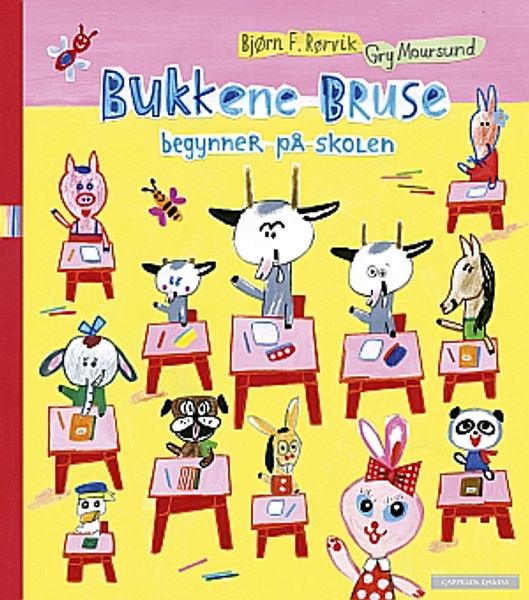 Bukkene Bruse begynner på skolen av Bjørn F. Rørvik og Gro Moursund