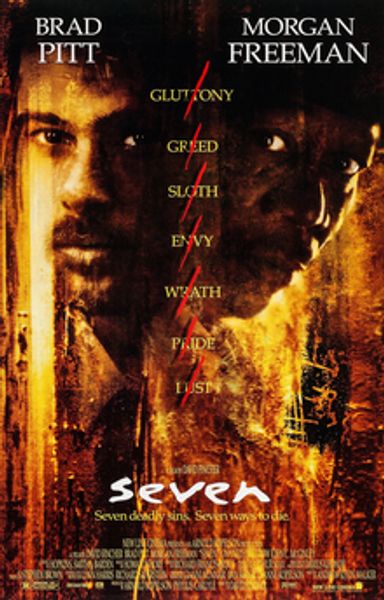 Seven av Andrew Kevin Walker - Filmplakat