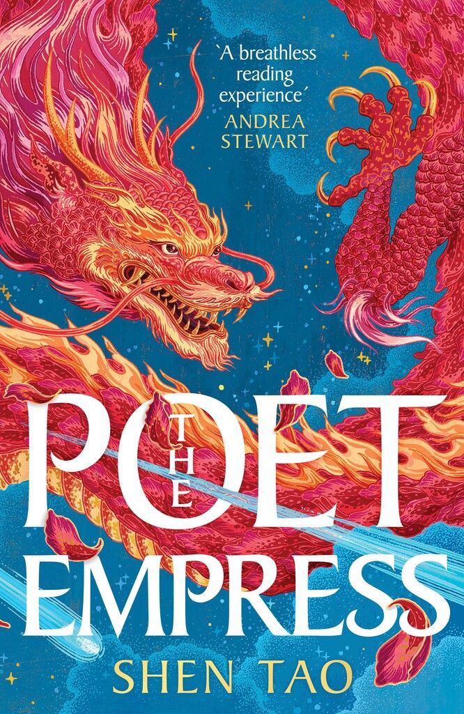 Bokomslaget "the poet empress" av Shen Tao