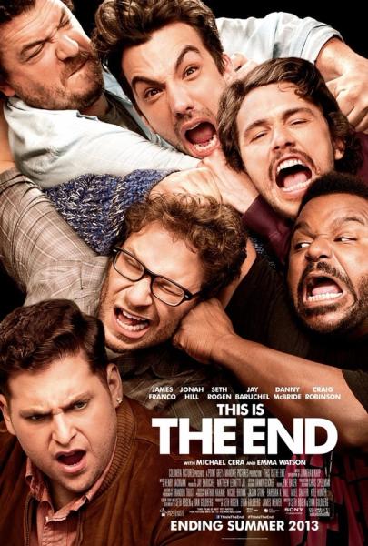 This is the end filmplakat