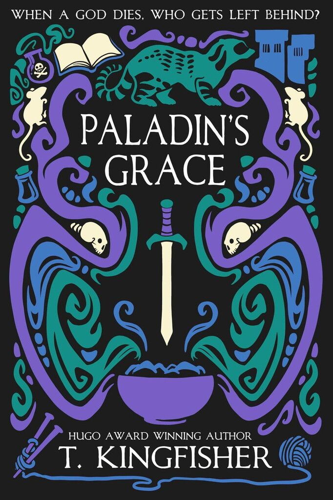 Fra bokcover til Paladin's grace.