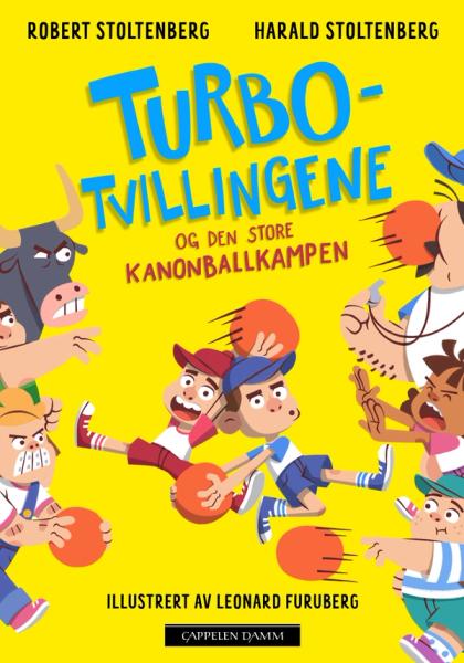 Turbotvillingene og den store kanonballkampen av Robert og Harald Stoltenberg