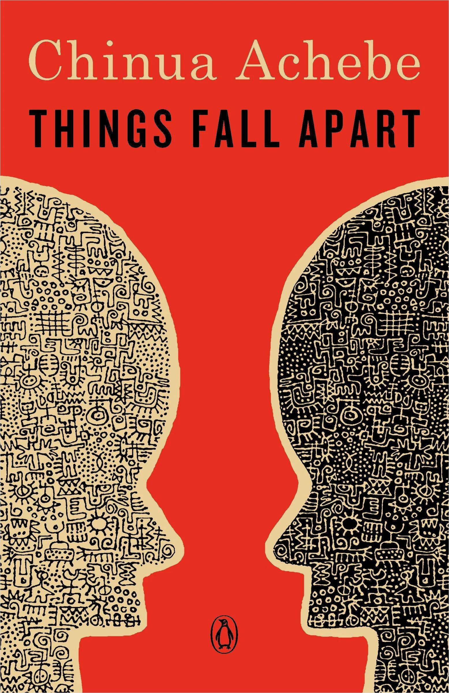 Things fall apart av Chinua Achebe omslag