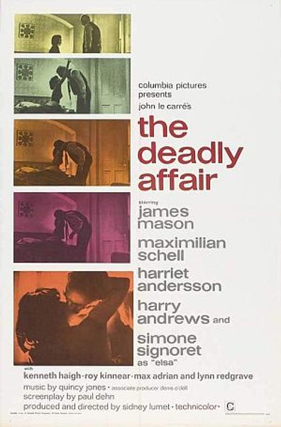 The deadly affair filmplakat