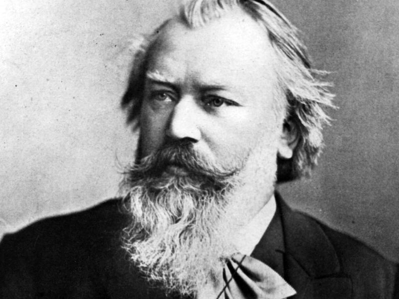 Portrett av Johannes Brahms