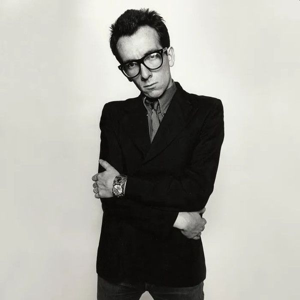 Portrett av Elvis Costello