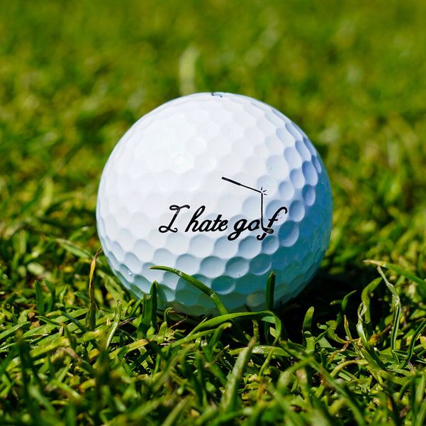golfball I hate golf
