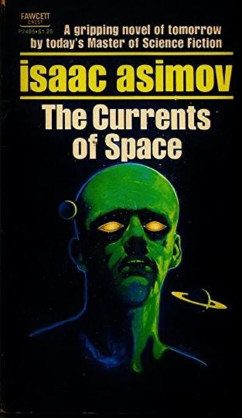 The currents of space av Isaac Asimov forside