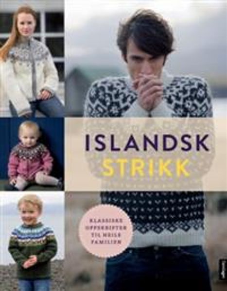 Islandsk strikk bokforside